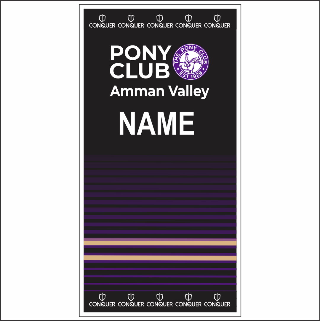 Amman Valley Pony Club Beach Towel
