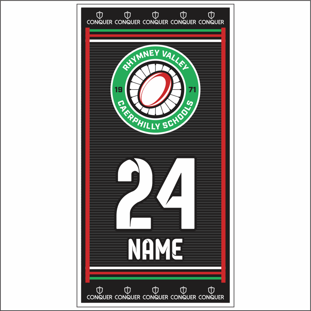 Rhymney Valley School Beach Towel