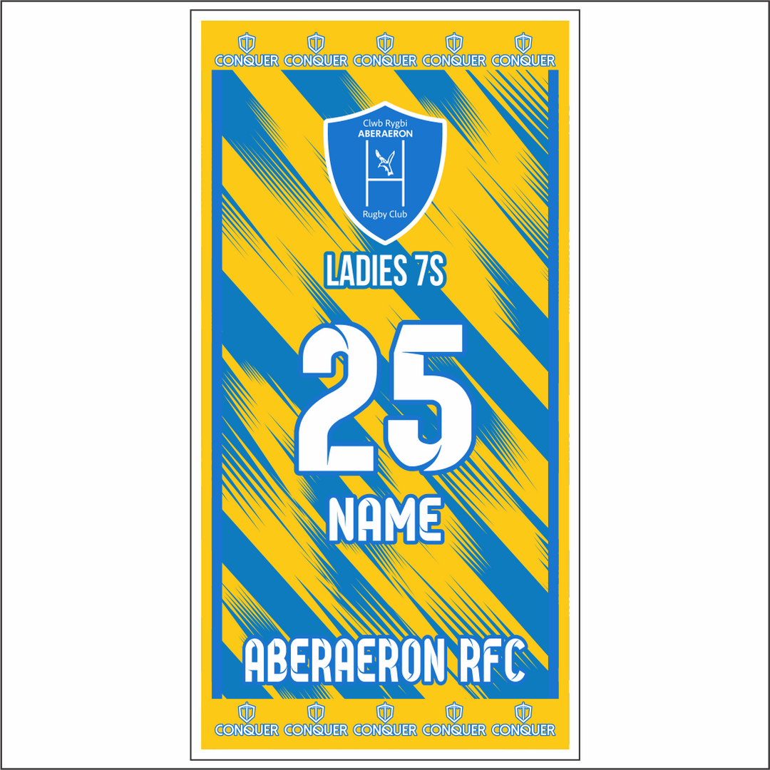 Aberaeron Ladies Beach Towel