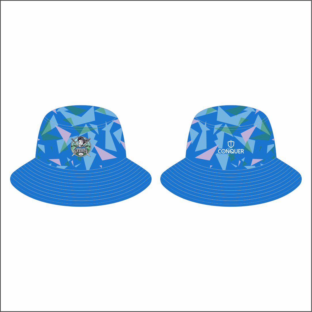 Swansea Valley Sabres Reversible Bucket Hat KIDS - Blue – Conquer