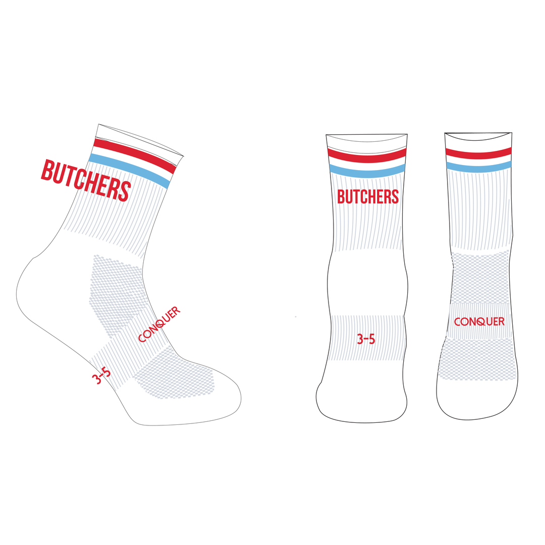 Butcher 7s Dubai 2025 Crew Socks