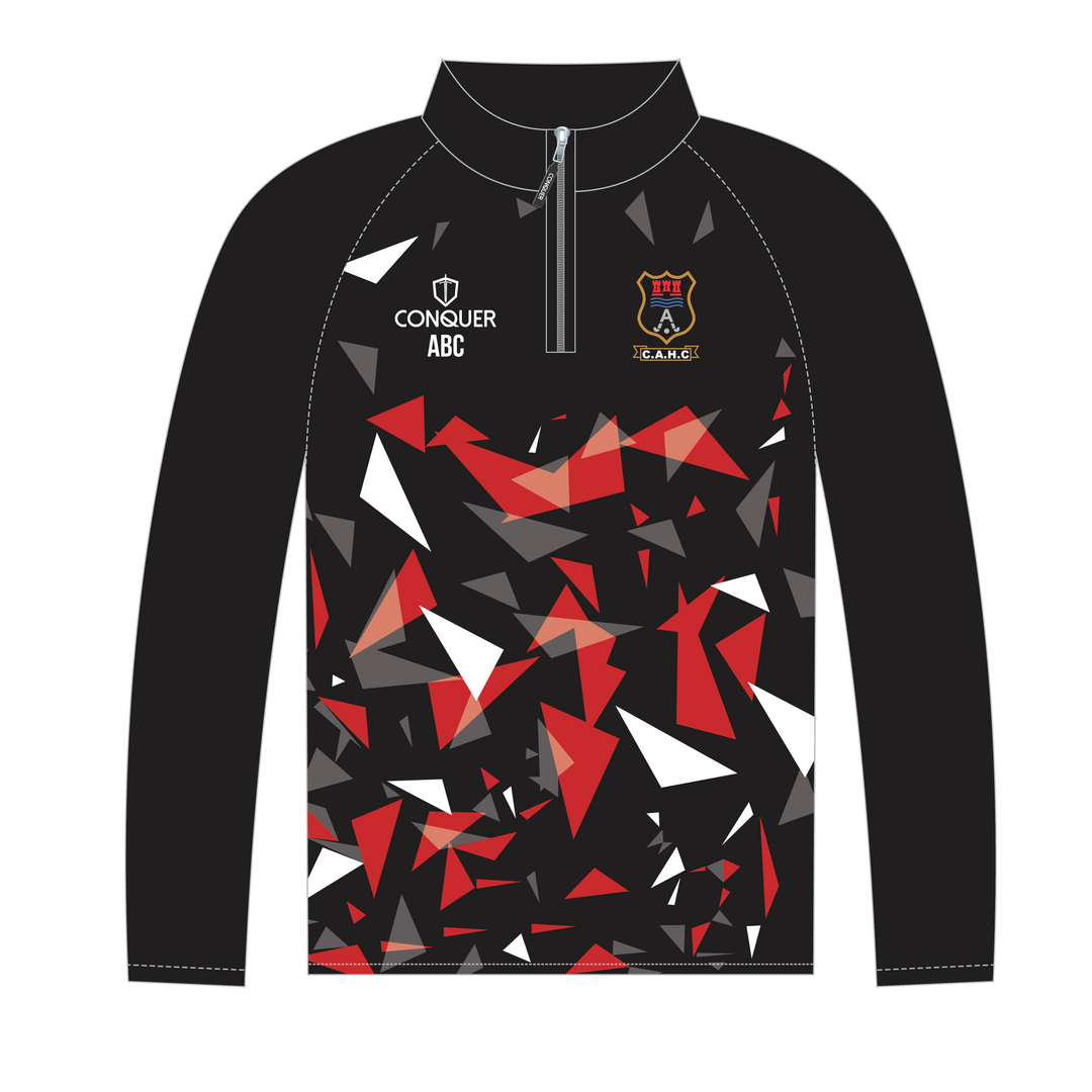 Carmarthen Athletic Hockey Club PRO Foamy 1/4 Zip Midlayer