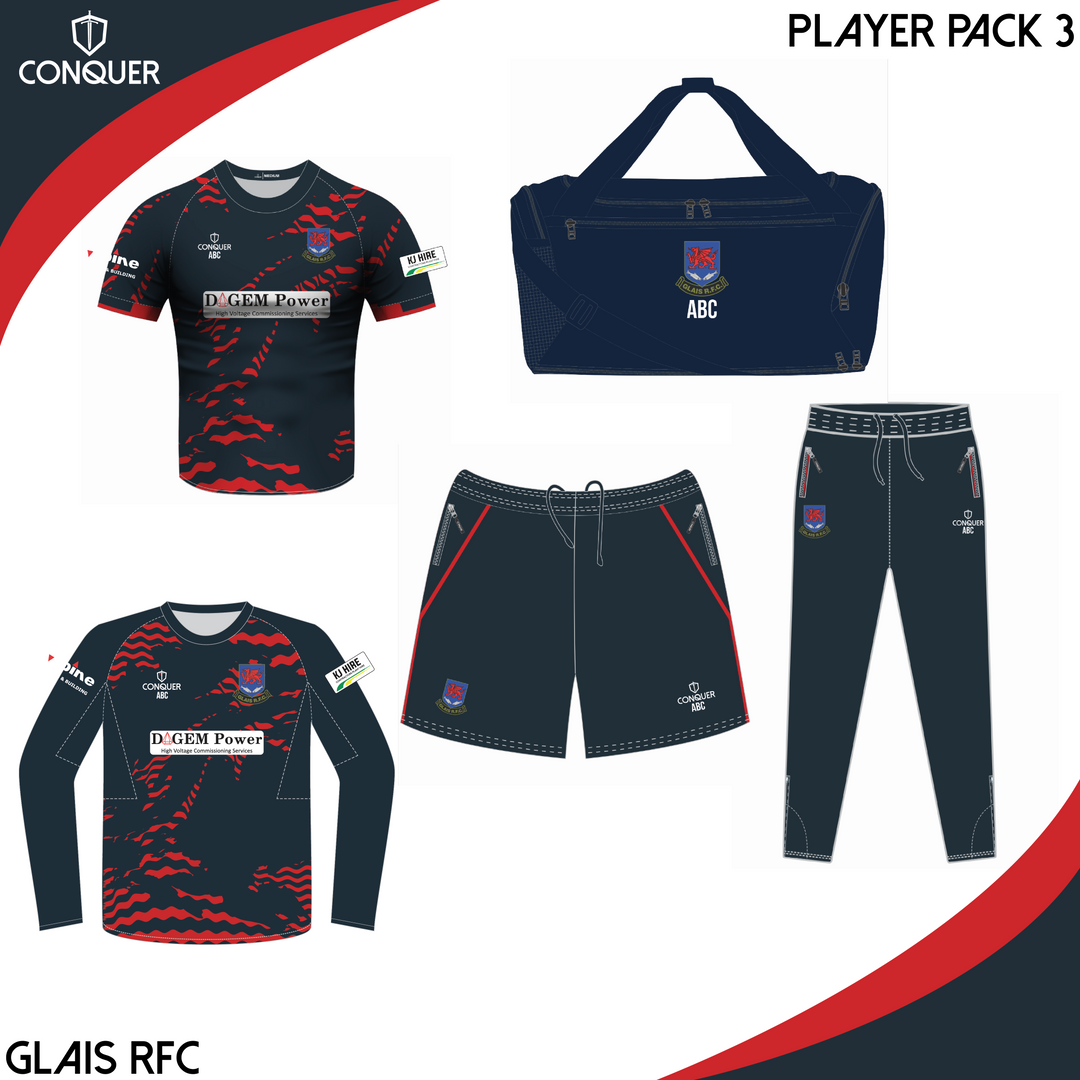Glais RFC Player Pack 3 Adults