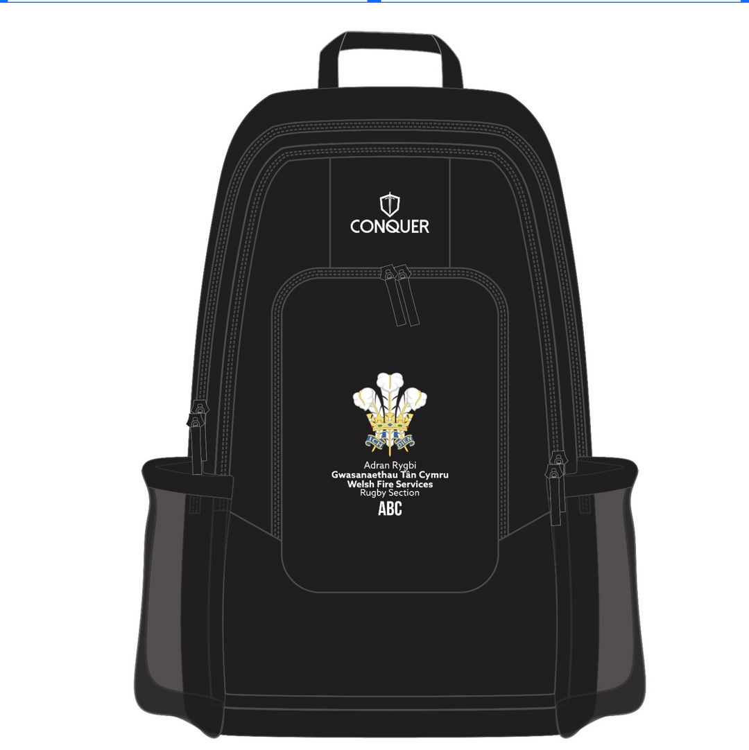 Welsh Fire Service Rugby Shoulder Backpack
