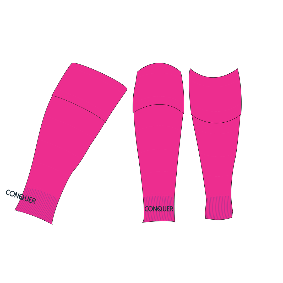 Trebanos Bows RFC Footless Socks