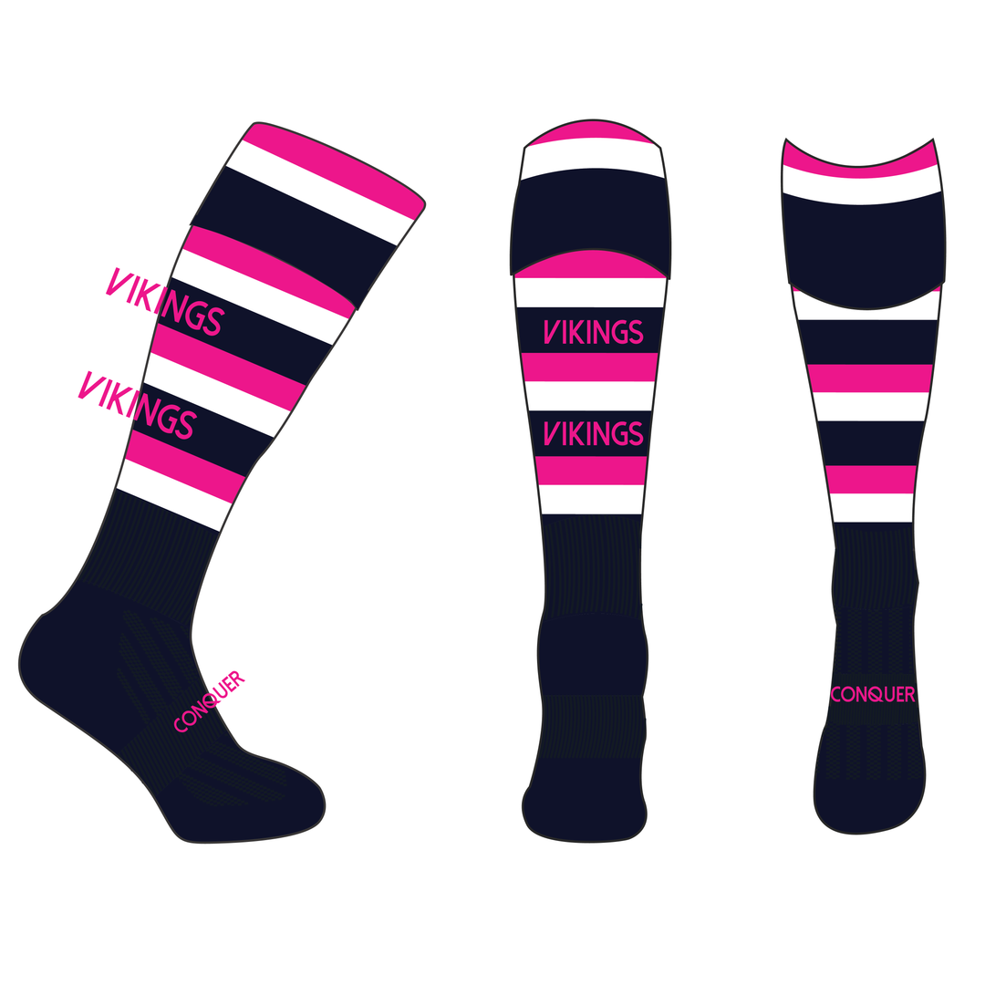Valley Vikings Rugby Socks Kids