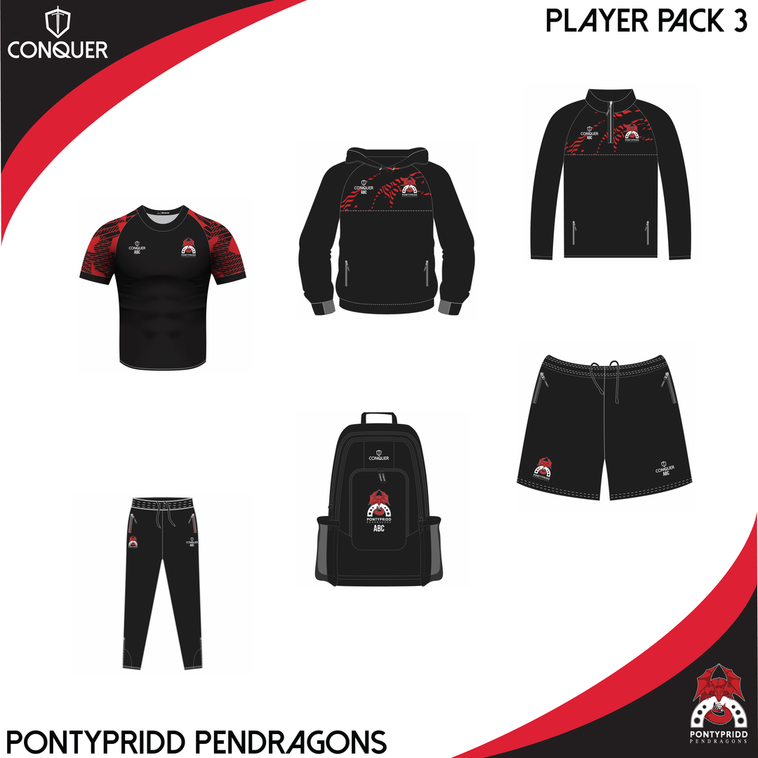 Pontypridd Pendragons Player Pack 3 Adults