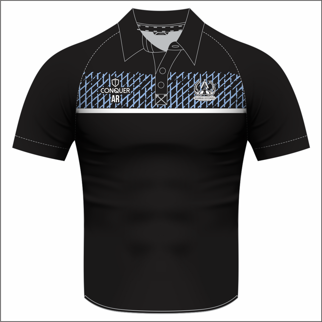 Wildboars Centurions Sublimated Polo Shirt Kids