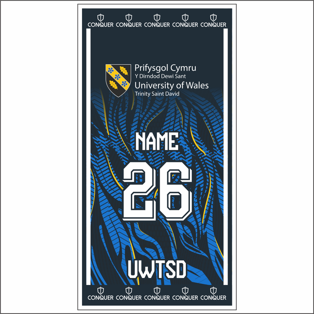 UWTSD Sports Academy Beach Towel
