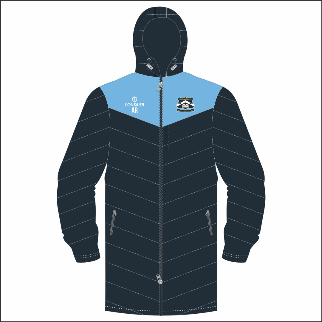 Trebanos RFC Long Puffy Jacket Kids