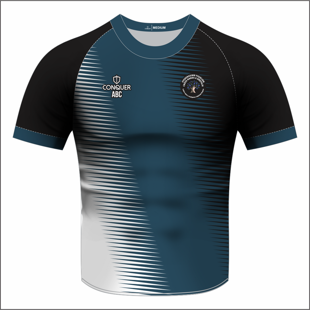 Ysgol Cross Hands Sublimated T-Shirt Kids