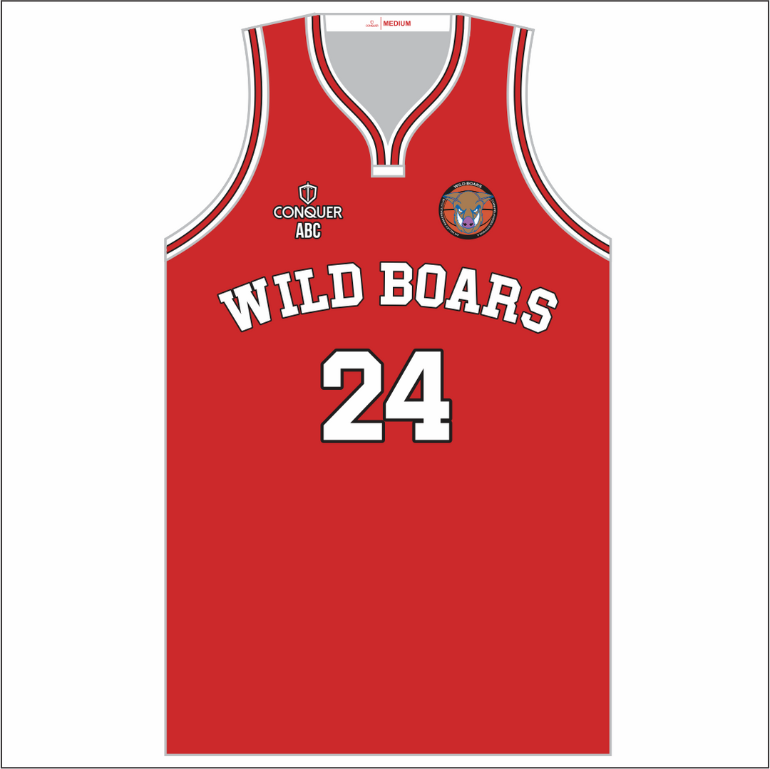 Amman Valley Wildboars Sublimated Basketball Vest