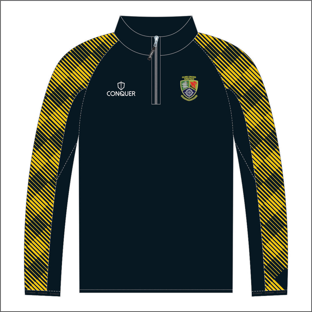 Drefach Cricket Club PRO 1/4 Zip Midlayer