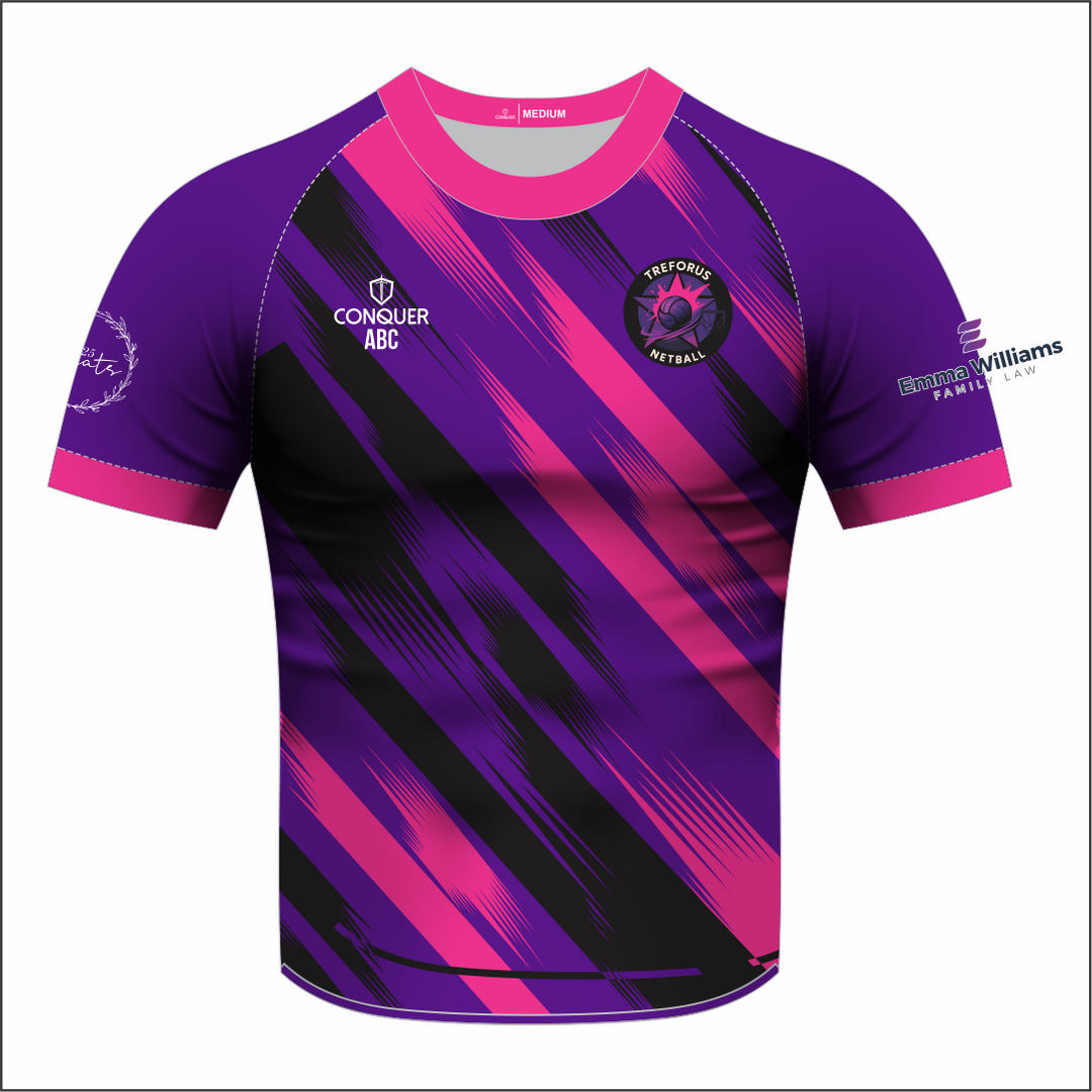 Treforus Netball Sublimated T-Shirt