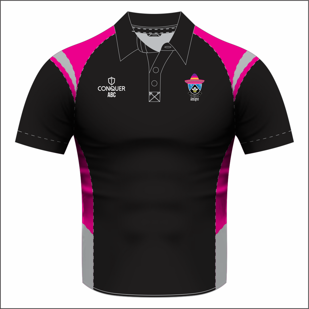 Alltwen Amigos RFC Ladies Sublimated Polo Shirt