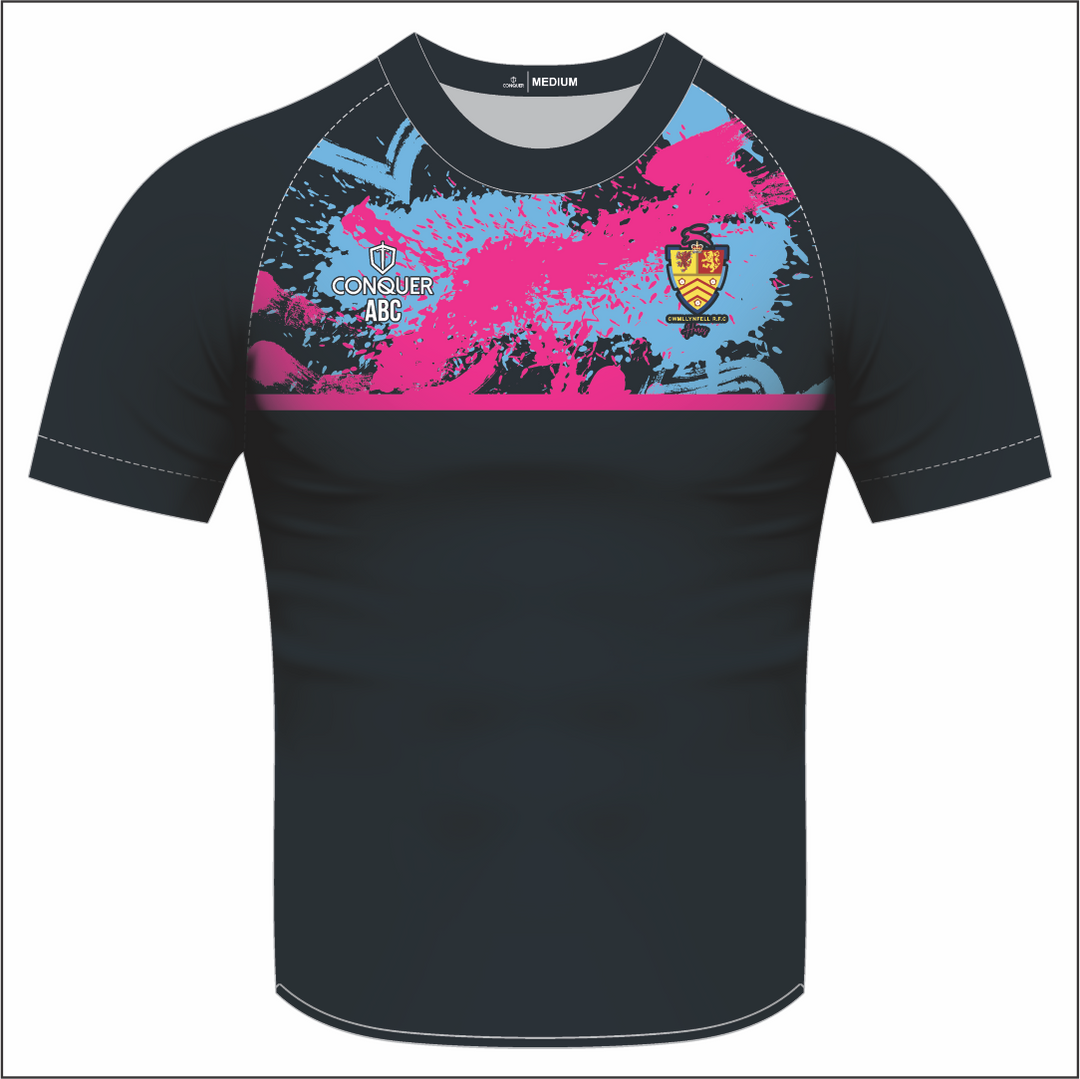 Cwmllynfell RFC Touch Ladies Sublimated T-Shirt Kids