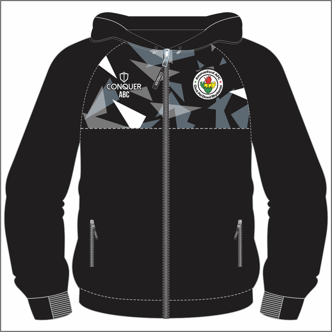 Ammanford AFC Juniors SEASON 25/26 FZ Hoodie (Adults)