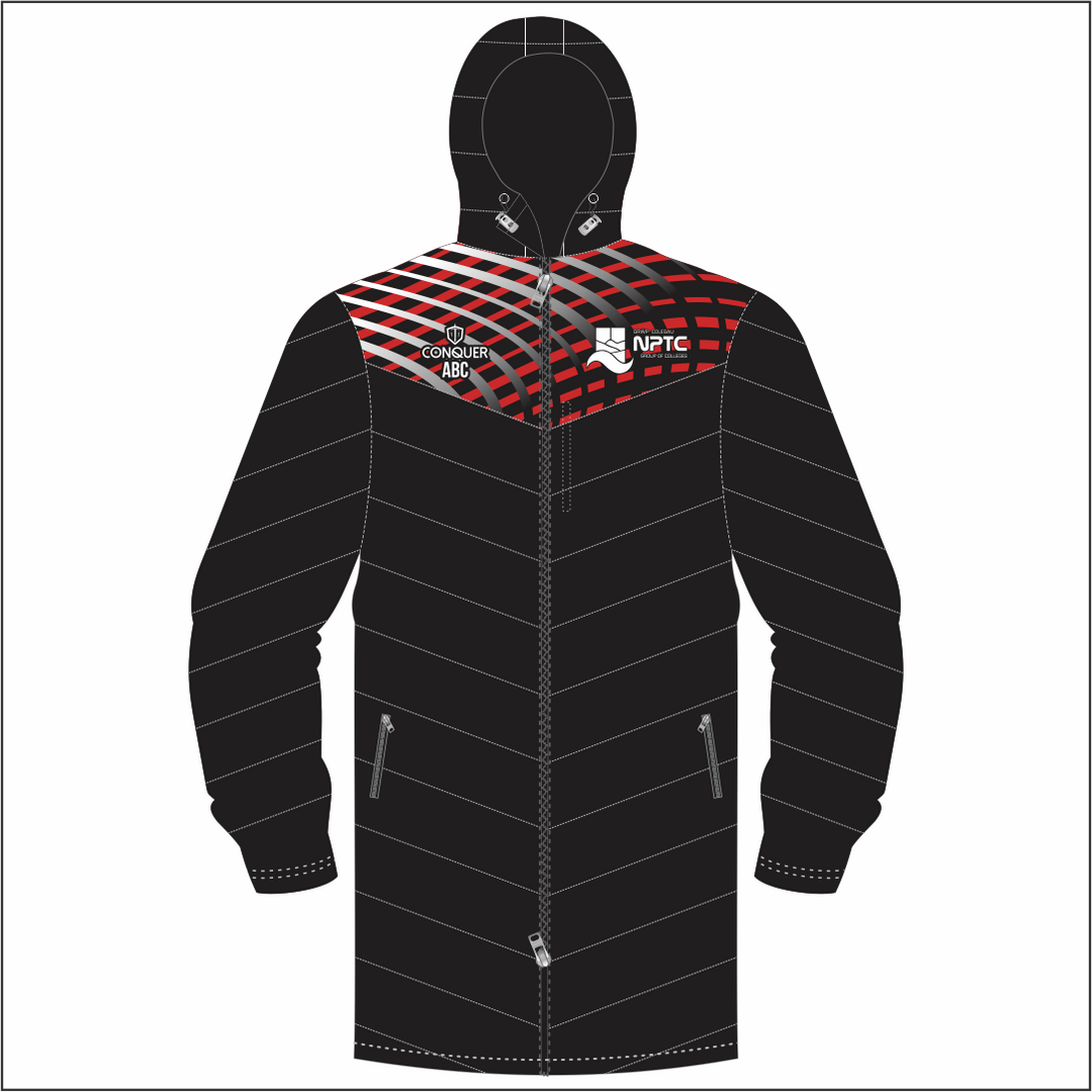 NPTC Coaches Long Puffy Jacket