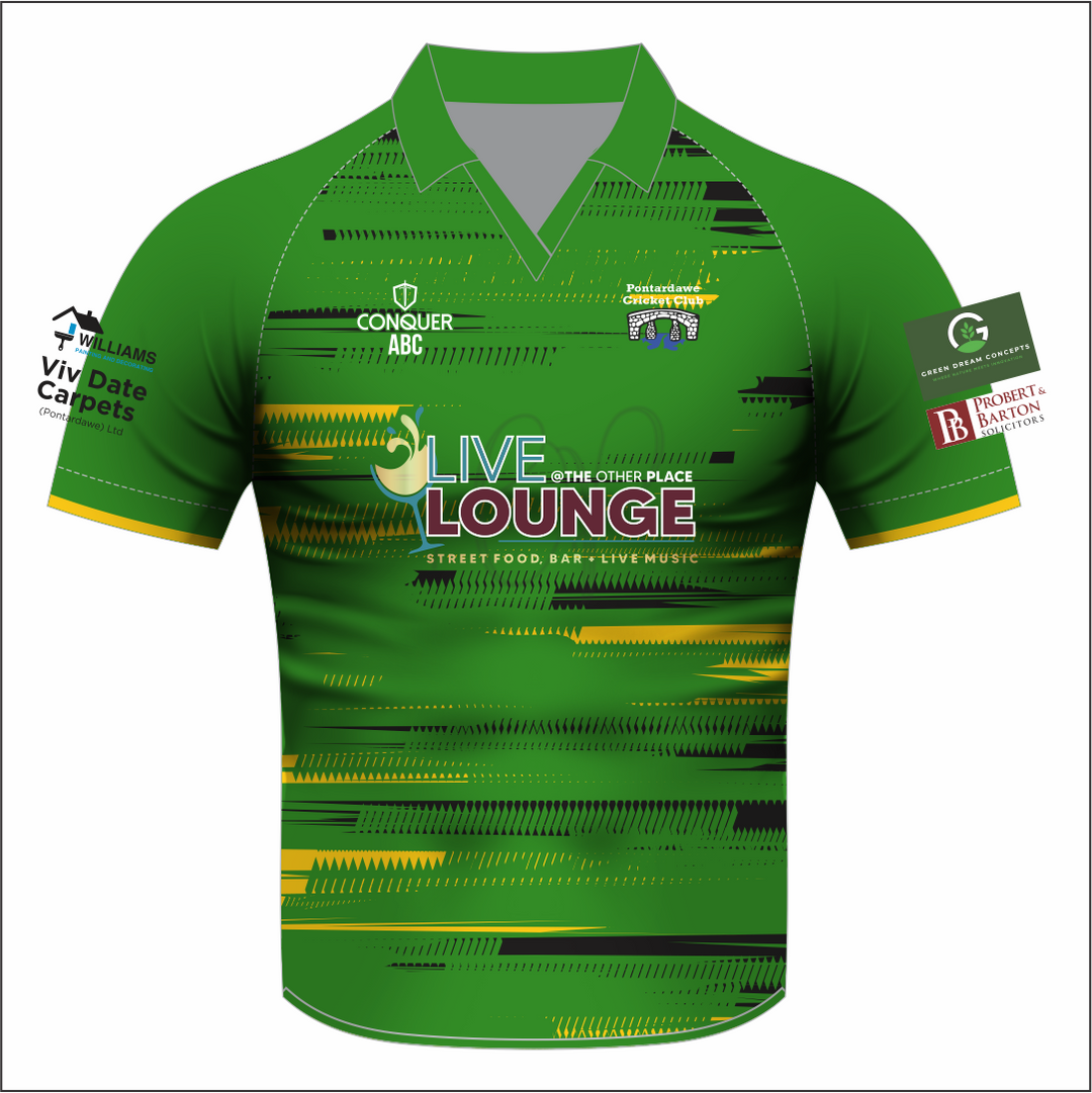 Pontardawe Cricket Sublimated Playing Shirt