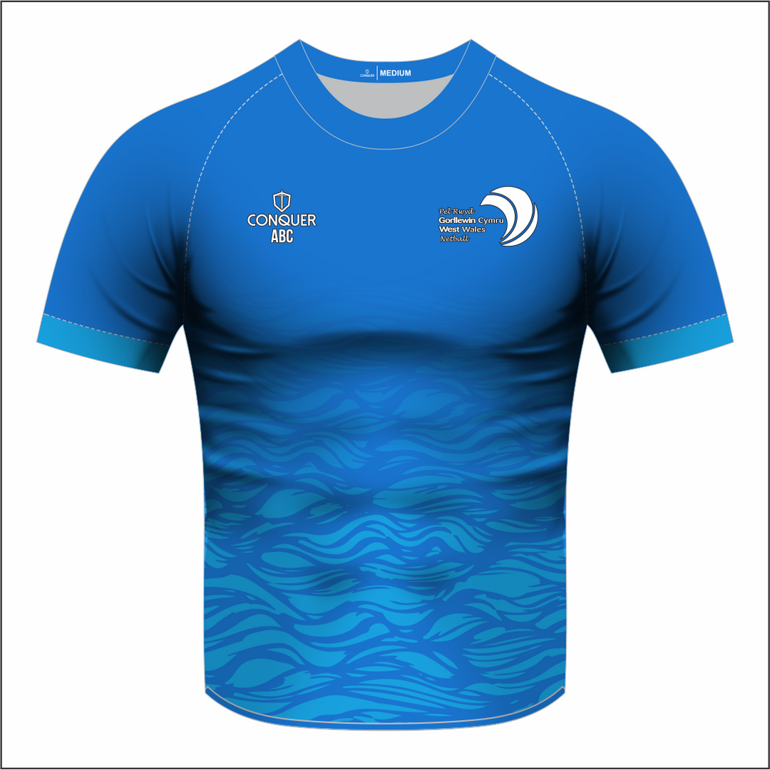 West Wales Netball Sublimated T-Shirt Kids