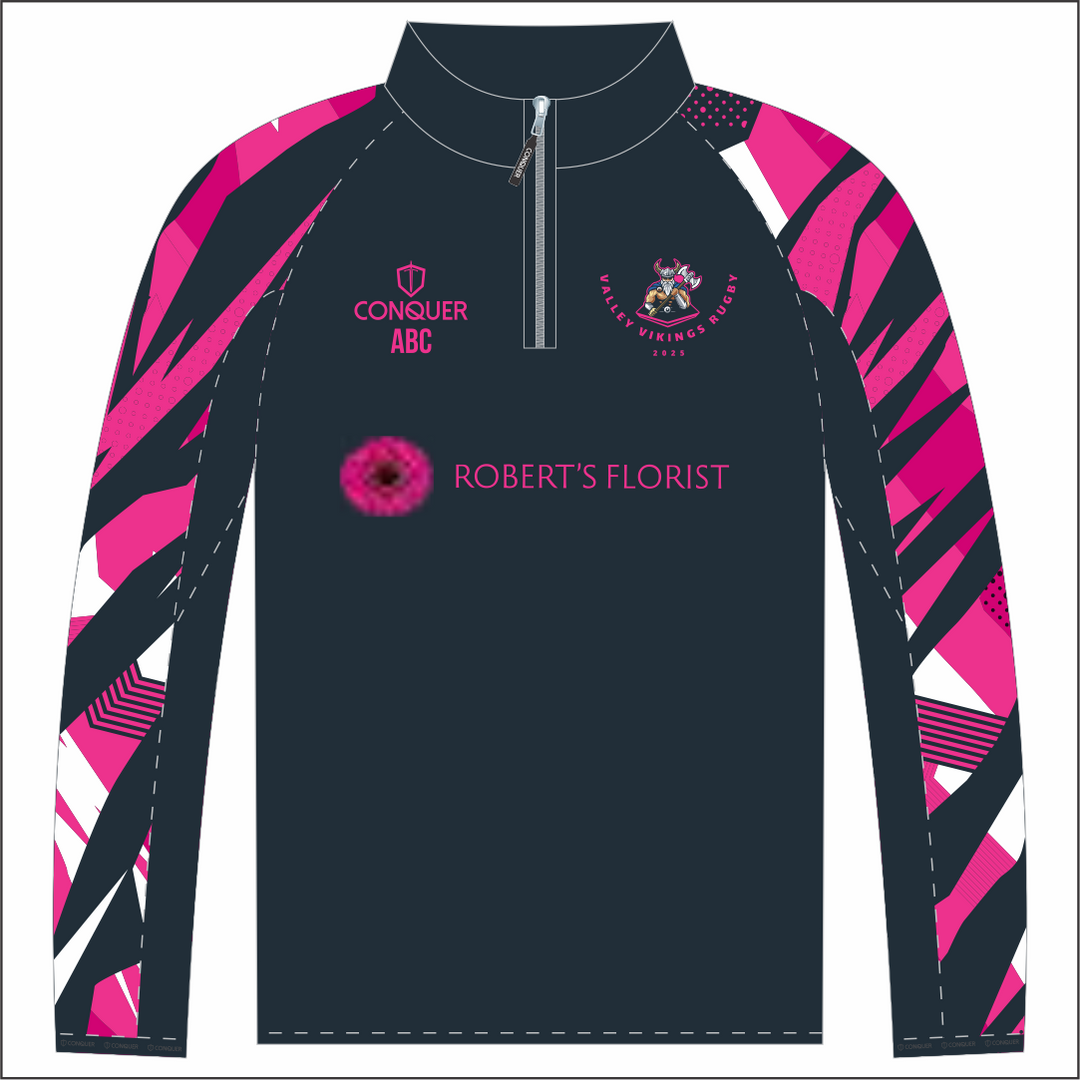Valley Vikings Rugby PRO 1/4 Zip Midlayer (Kids)