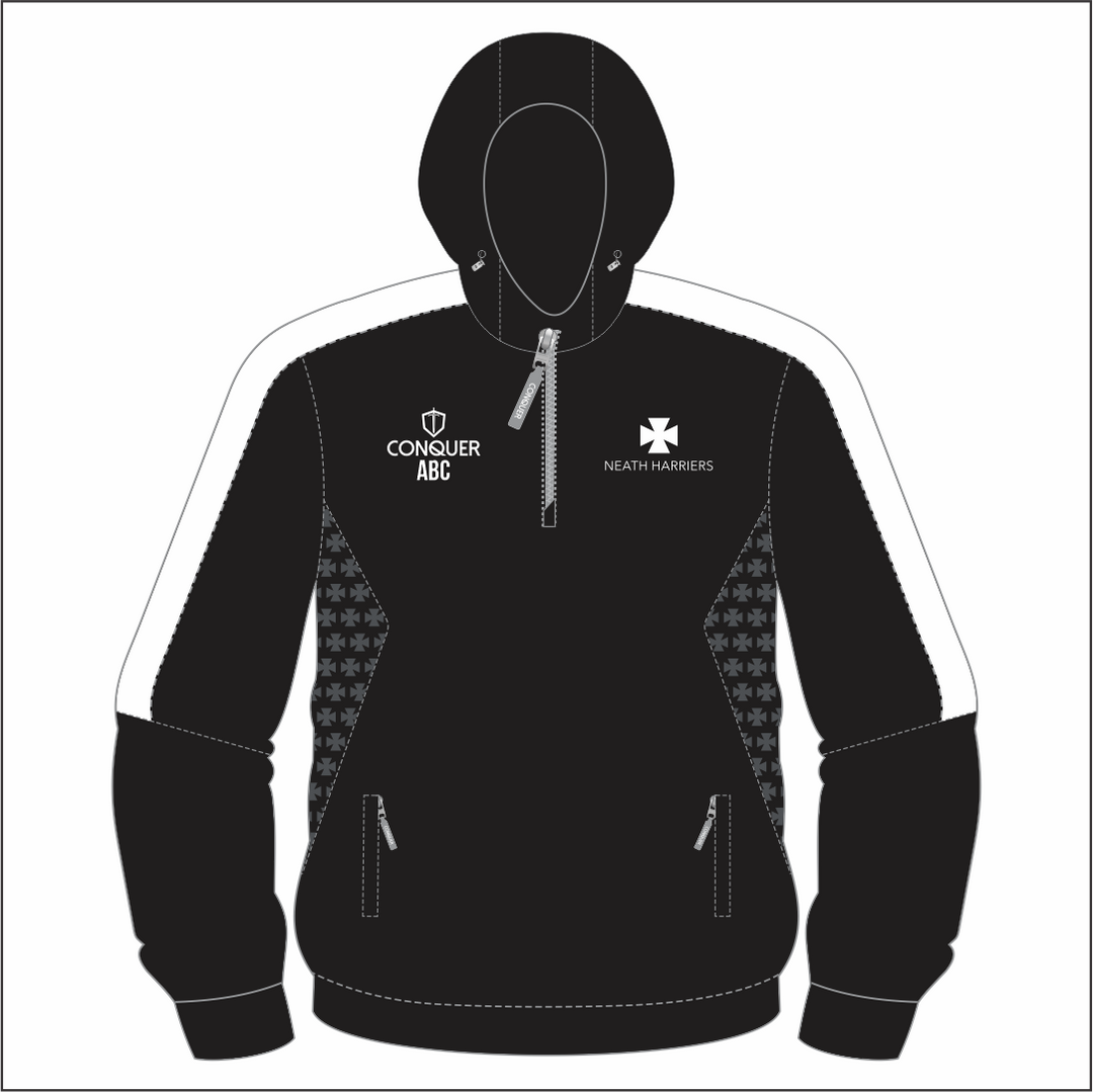 Neath Harriers 1/4 Zip Hoodie (Kids)