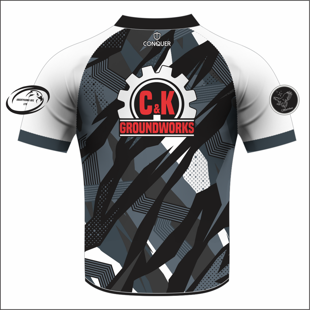 Abertysswg RFC Sublimated Polo Shirt Kids