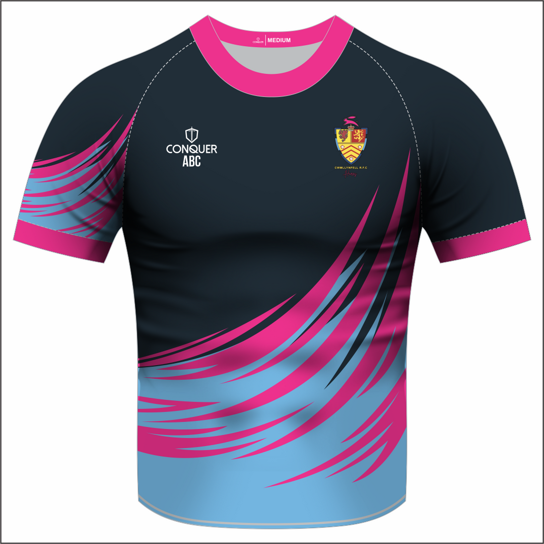 Cwmllynfell RFC Touch LADIES Sublimated T-Shirt