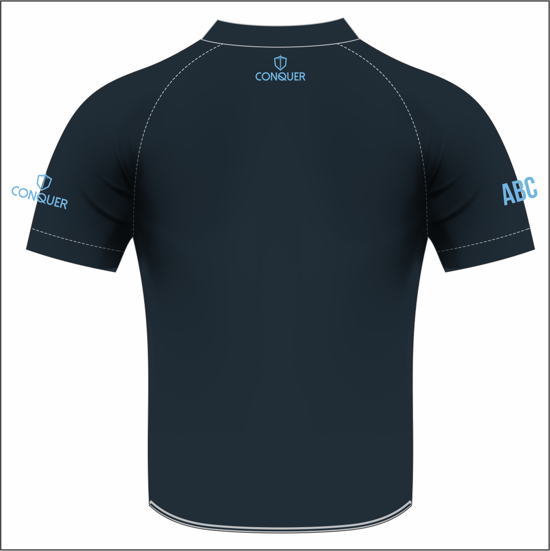 Trebanos RFC Navy Sublimated T-Shirt Kids