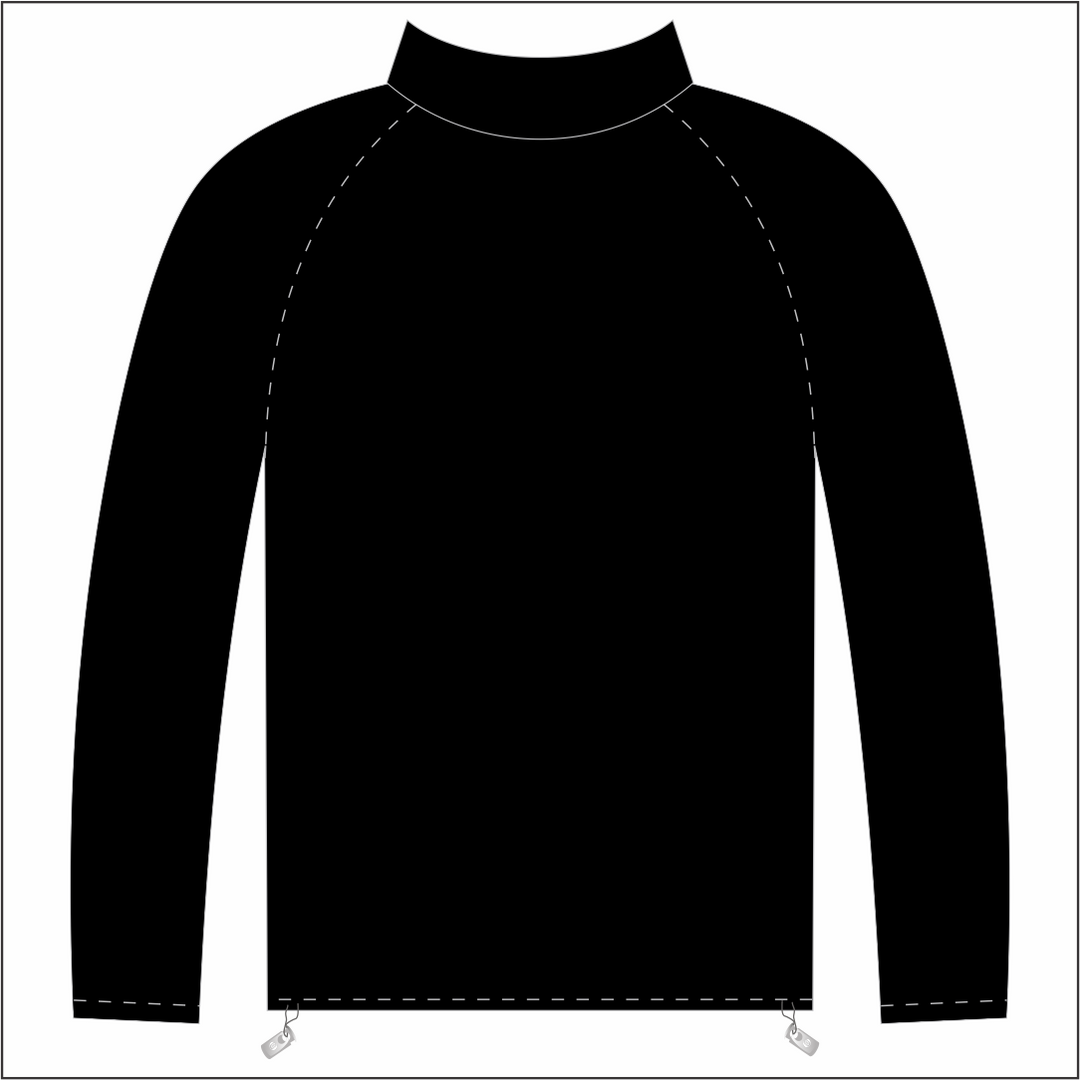 Mumbles Treforus Netball 1/4 Zip Midlayer