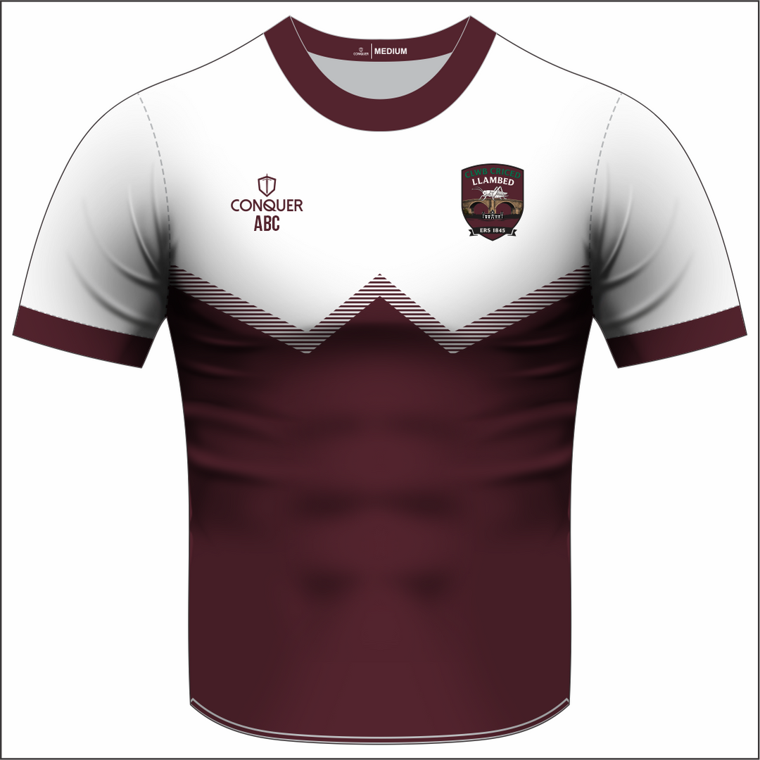 Clwb Criced Llambed Sublimated T-Shirt KIDS