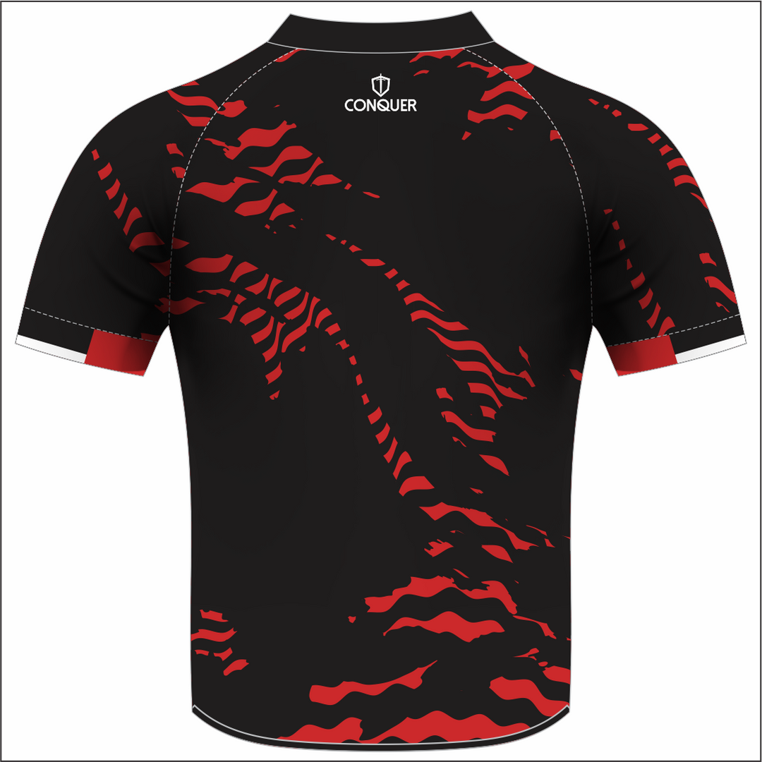 Rhymney RFC Sublimated T-Shirt Kids Foncy Sponsor