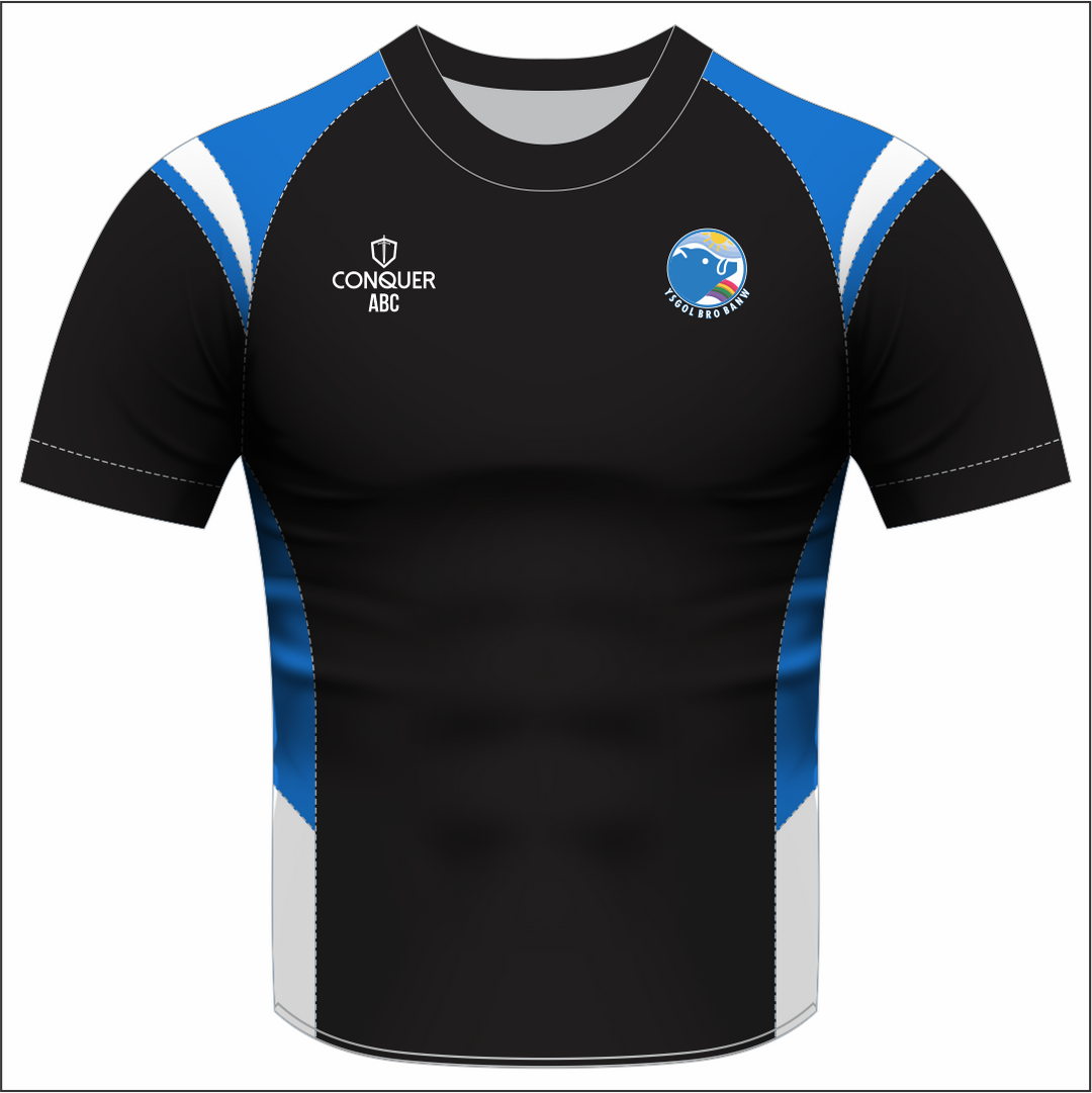 Ysgol Bro Banw Sublimated T-Shirt KIDS - Blue