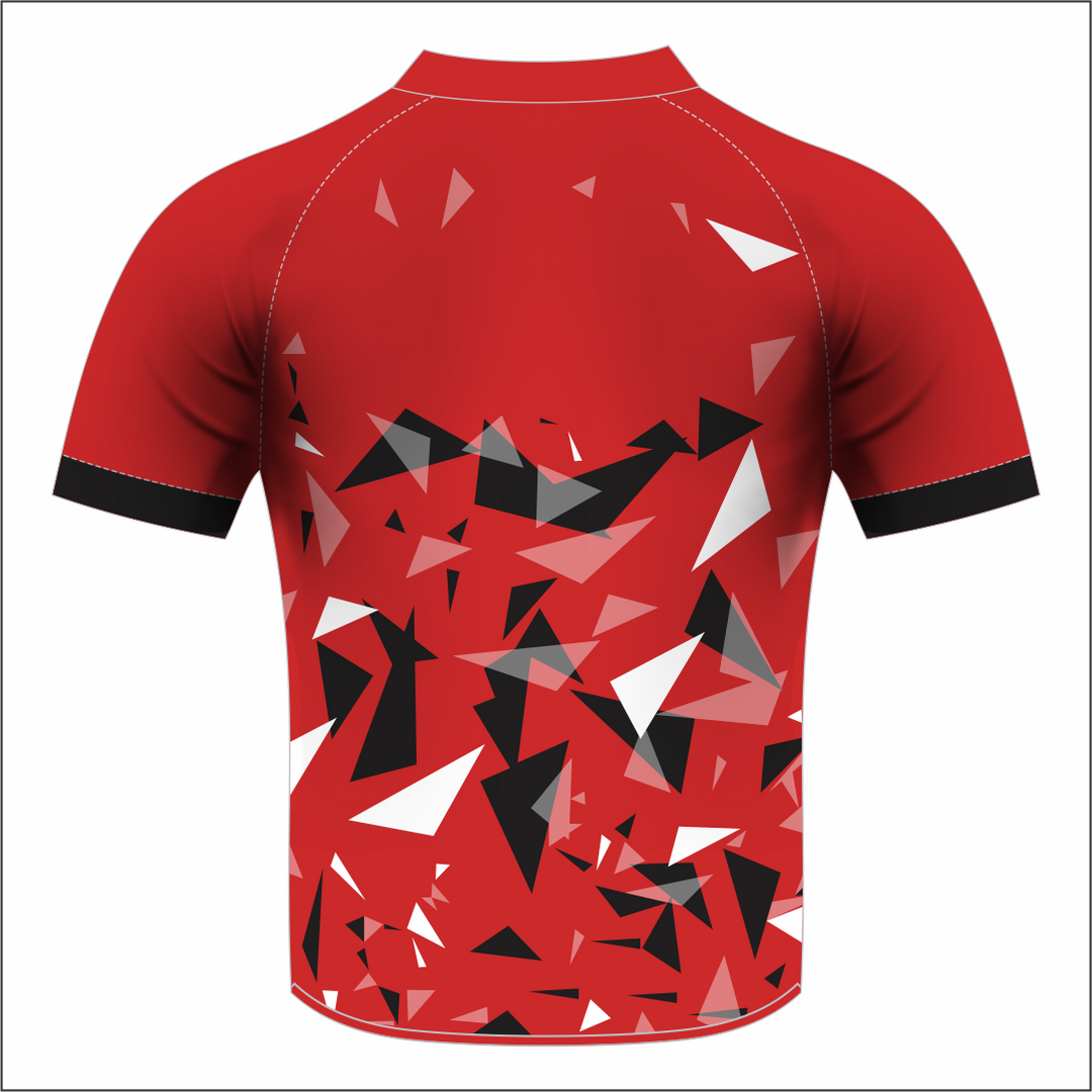 Welsh Fire Service Rugby Red Sublimated T-Shirt