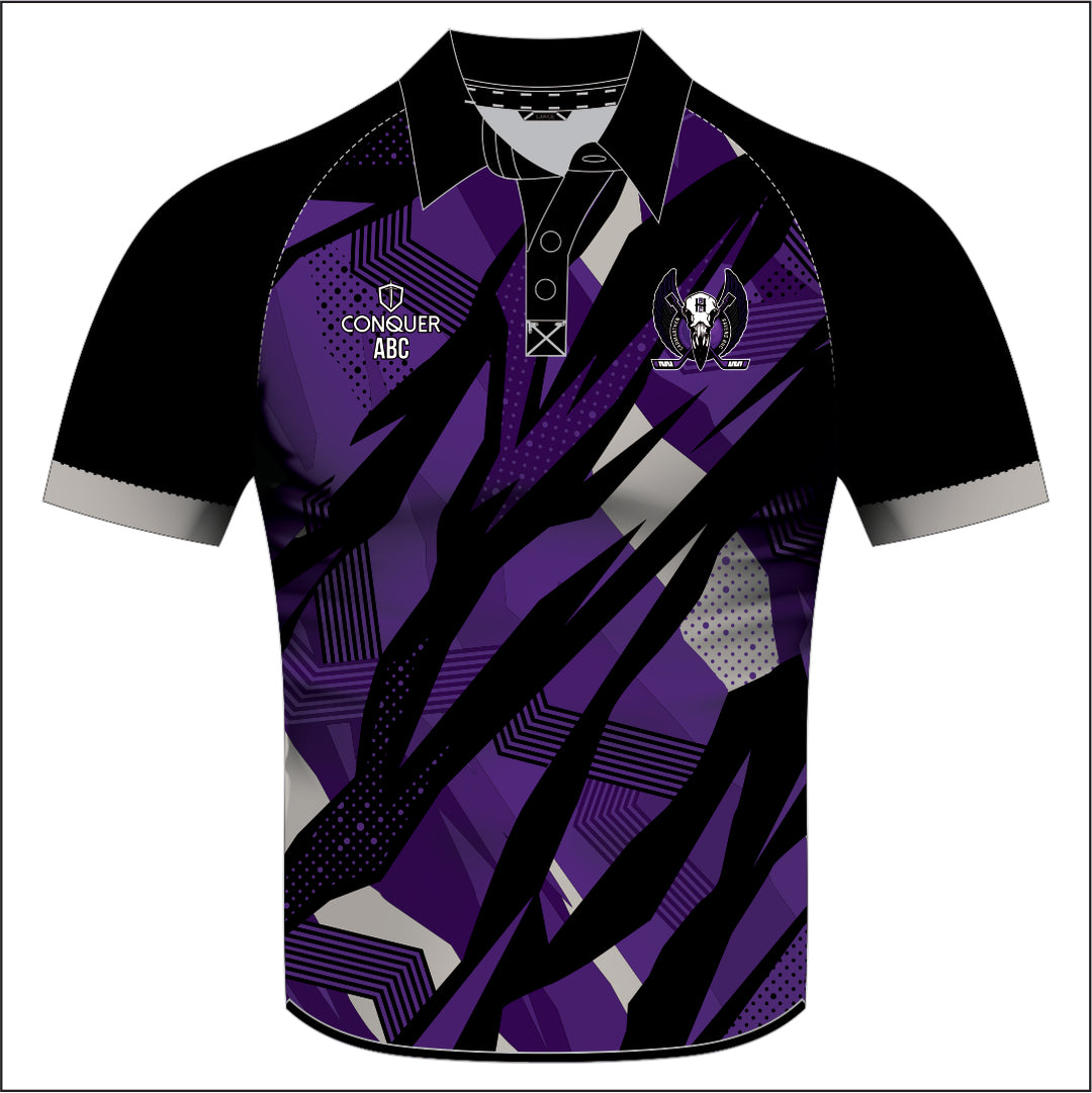 Carmarthen Ravens BHC Sublimated Polo Shirt KIDS