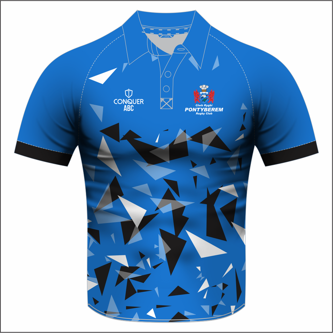 Pontyberem RFC Sublimated Polo Shirt
