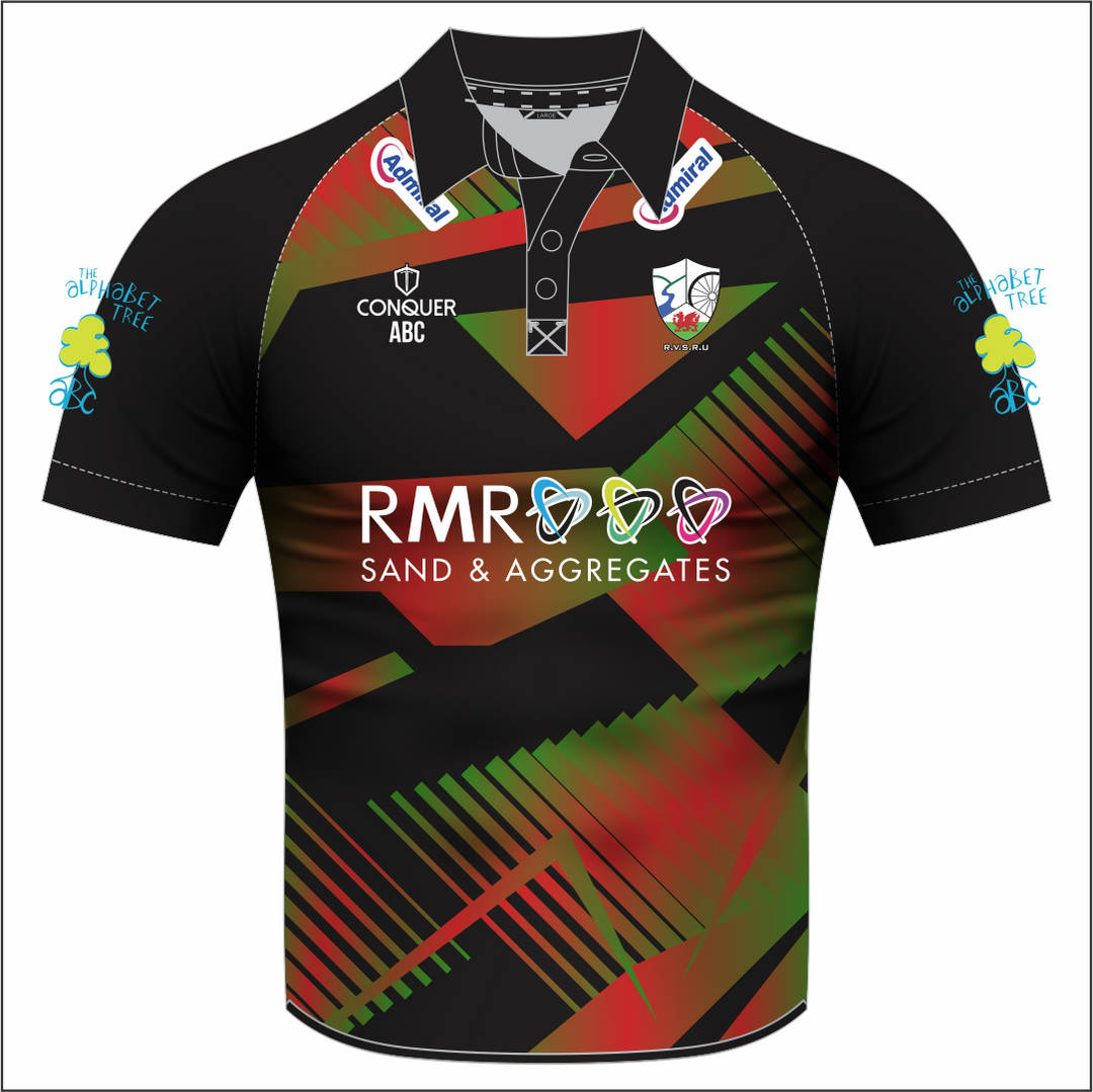 Rhymney Valley SCHOOLS Sublimated Polo Shirt