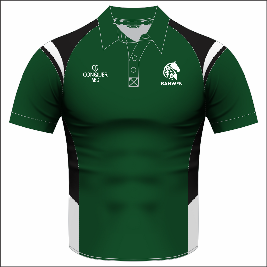 Banwen District Pony Club Sublimated Polo Shirt Kids