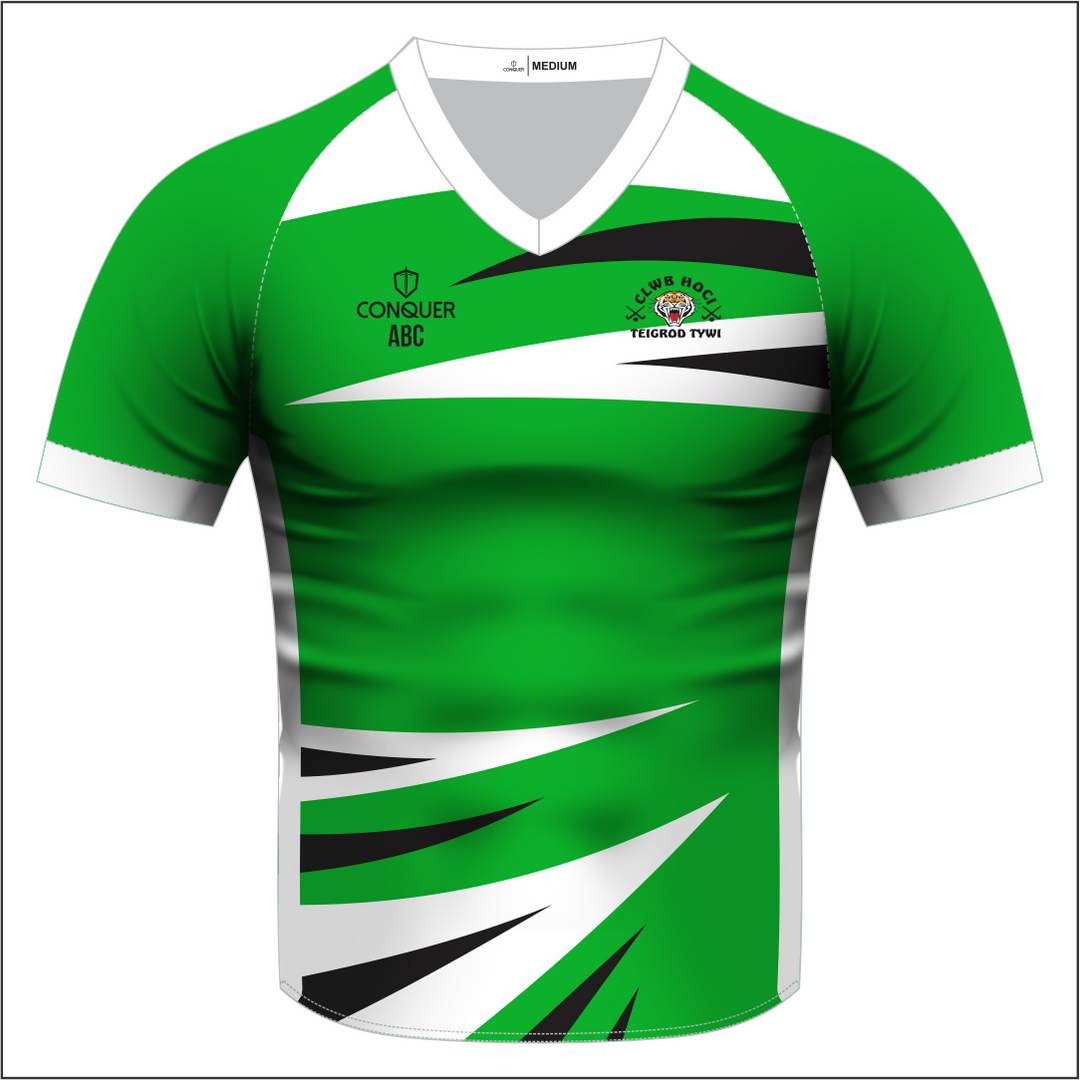 Teigrod Tywi Sublimated T-Shirt V-Neck Kids