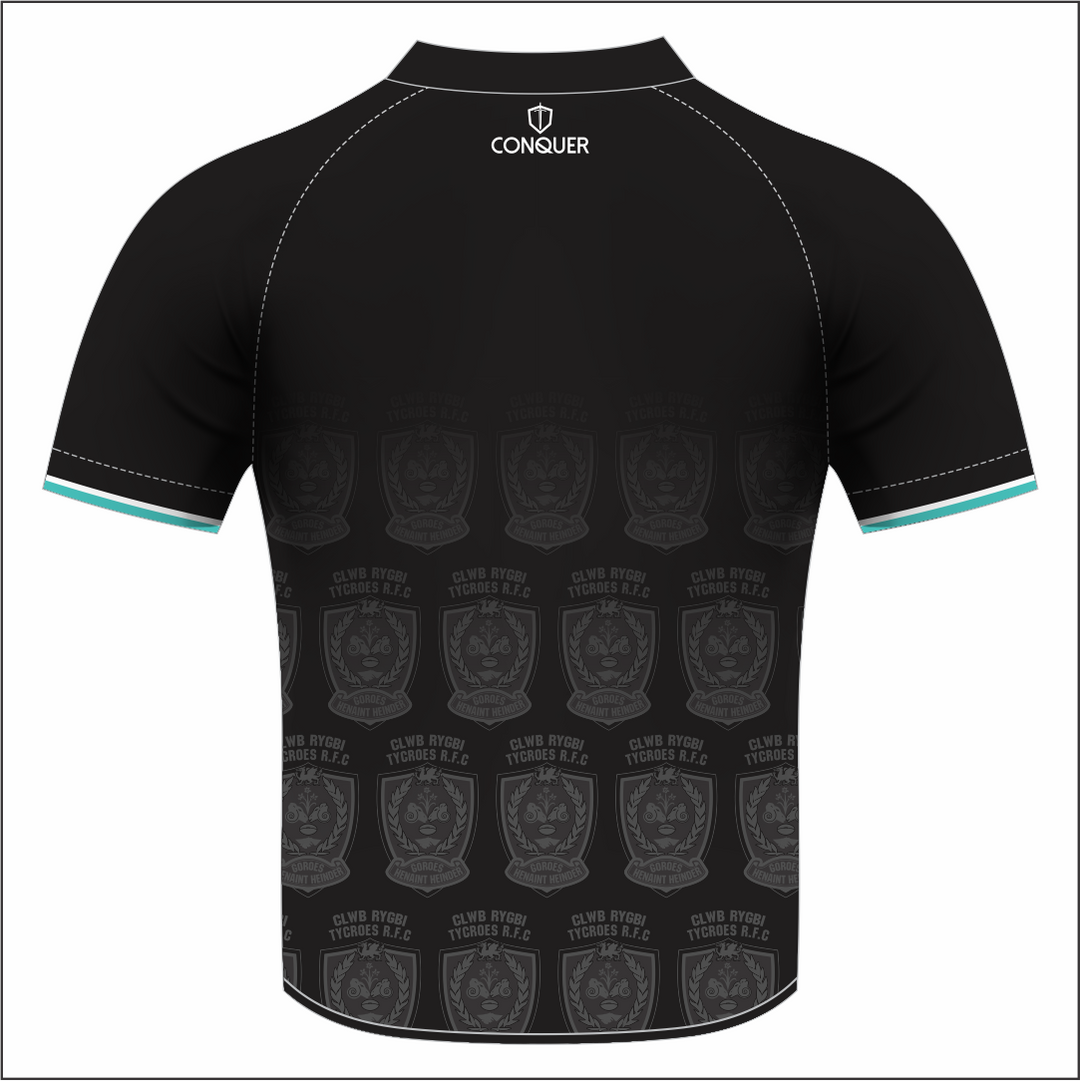 Tycroes LADIES RFC Sublimated T-Shirt - Patterened
