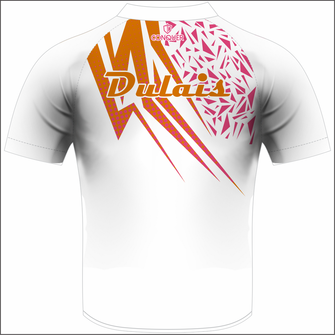 Dulais Netball Sublimated T-Shirt (White)
