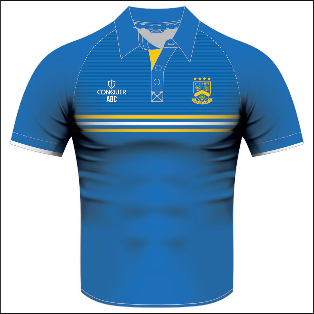 Penallta RFC Sublimated Polo Shirt KIDS - 26/27