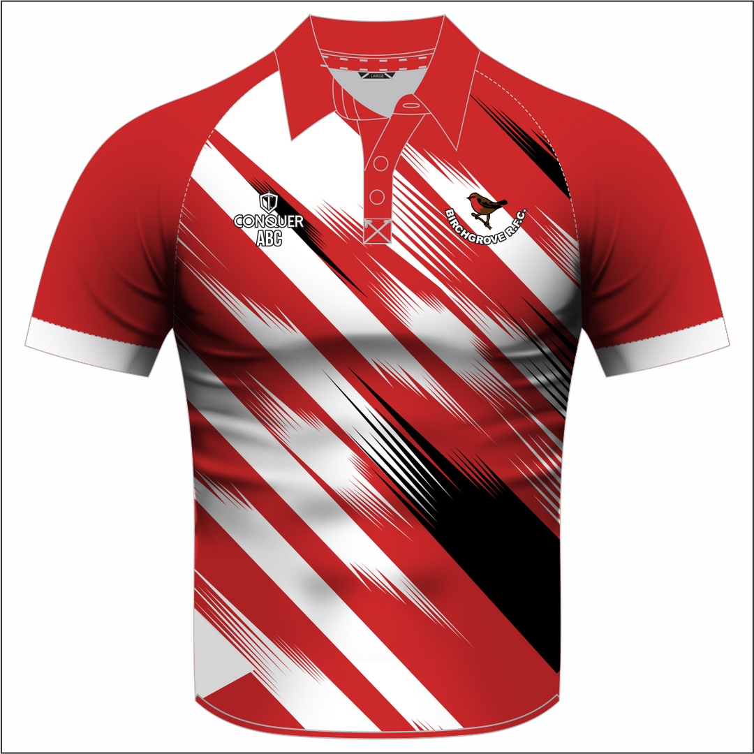 Birchgrove RFC Sublimated Polo Shirt Kids