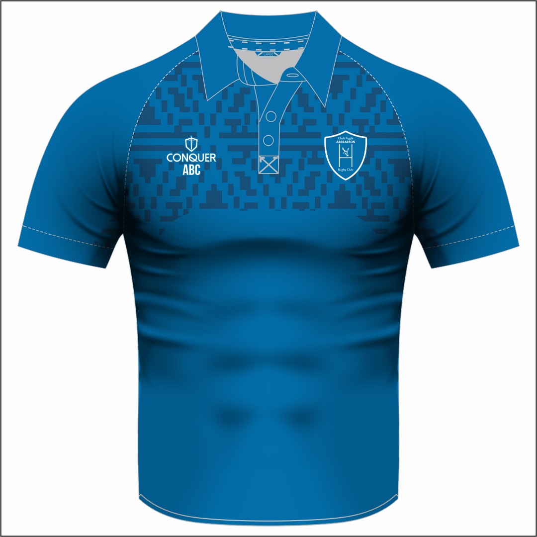 Aberaeron RFC Sublimated Polo Shirt KIDS - 26/27