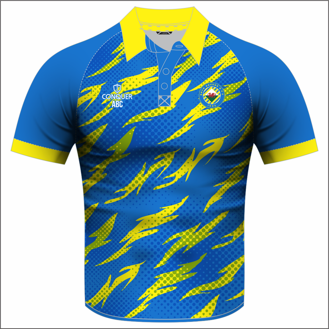Bryn Rovers AFC Sublimated Polo Shirt Kids