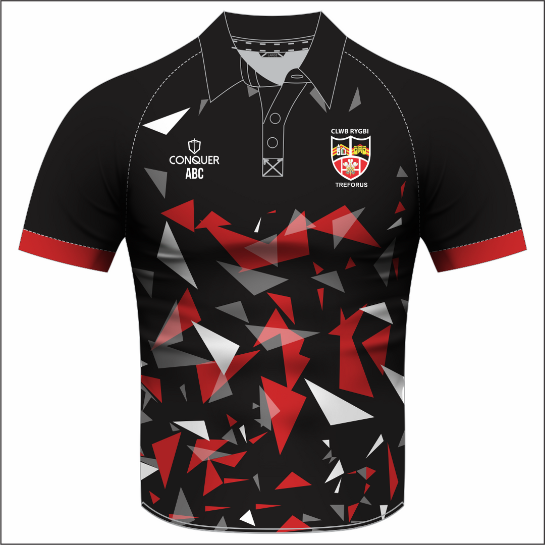 Morriston RFC U7's & U11's Sublimated Polo Shirt Kids