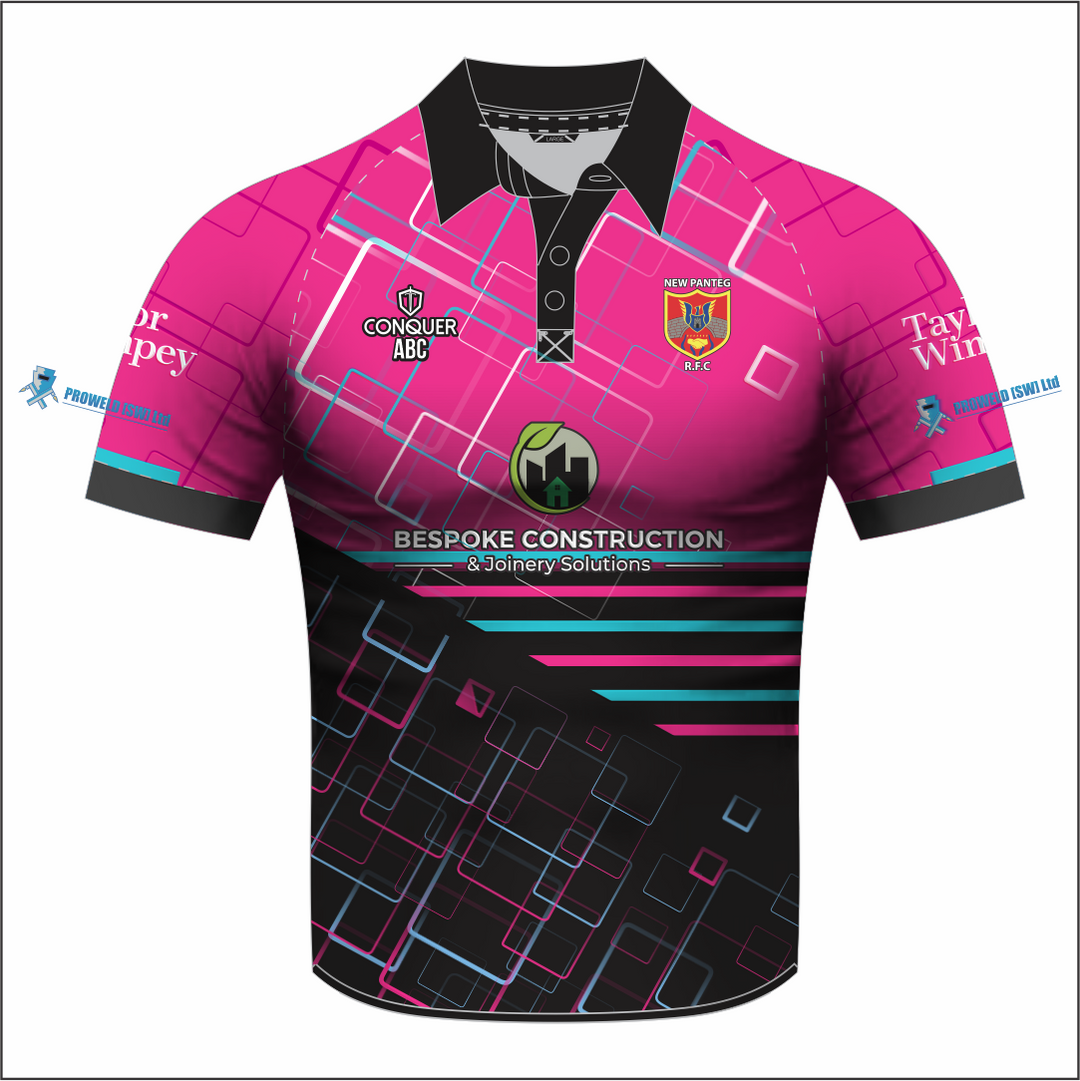 New Panteg U13's RFC Sublimated Polo Shirt