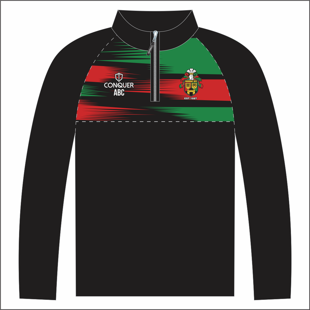 Dunvant RFC 1/4 Zip Midlayer Kids