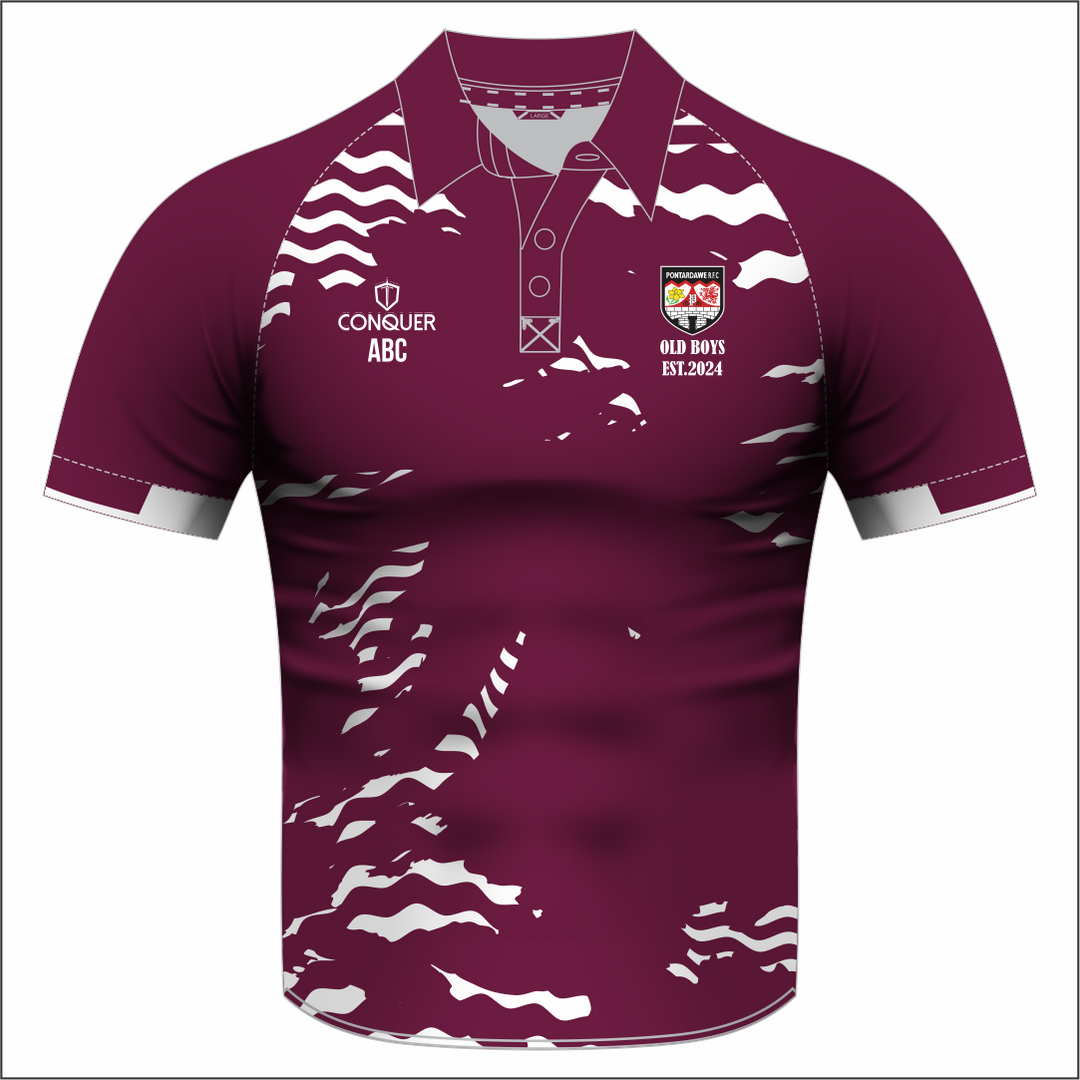 Pontardawe Old Boys Sublimated Polo Shirt