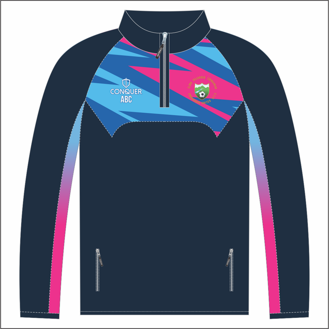 Cwmamman Ladies AFC 1/4 Zip Midlayer KIDS